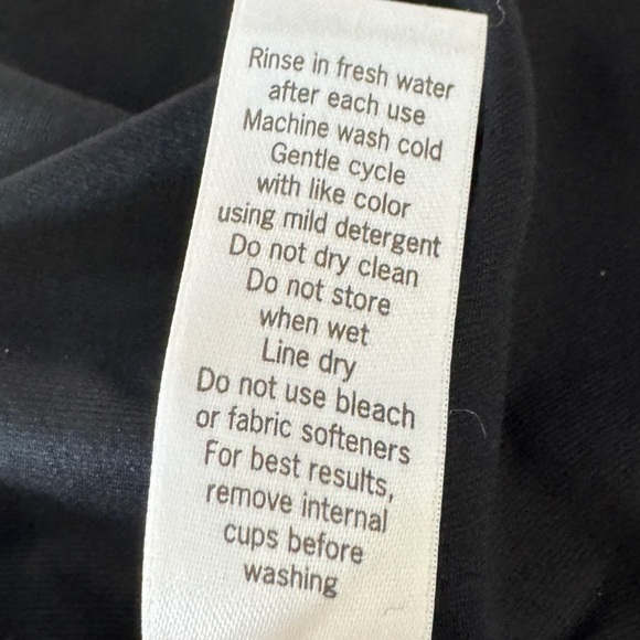 Athleta Black Kokomo Swim Dress, Size S - Picture 9 of 9